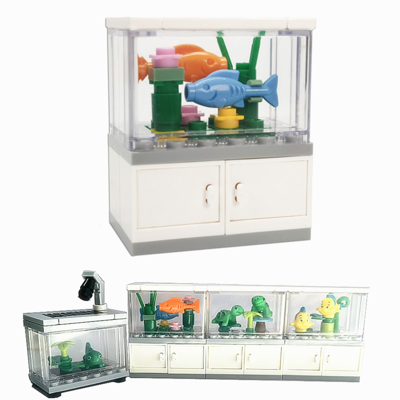 Tech Diving Accessories - Stadt Freunde Aquarium Bausteine MOC Montieren