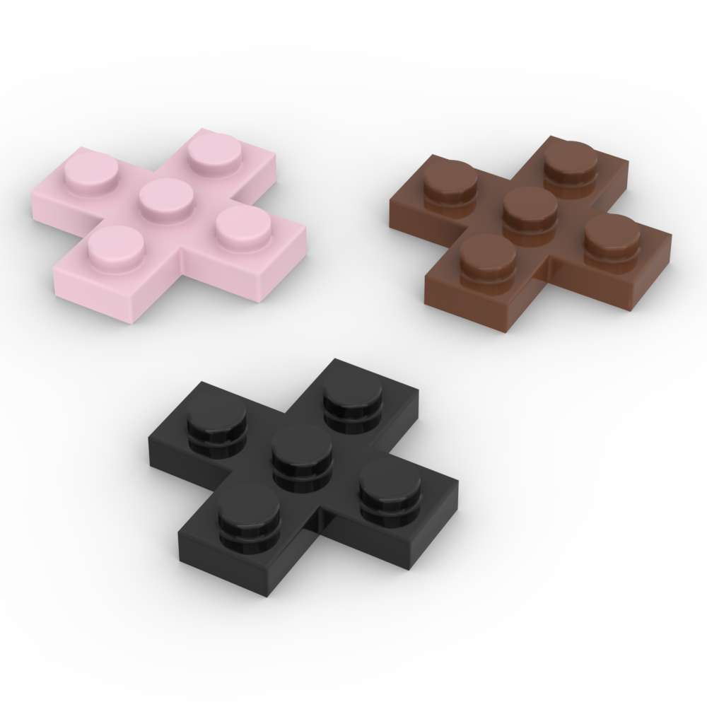 Tech Accessories Gifts - MOC 10PCS Geändert 15397 3x3 Kreuz