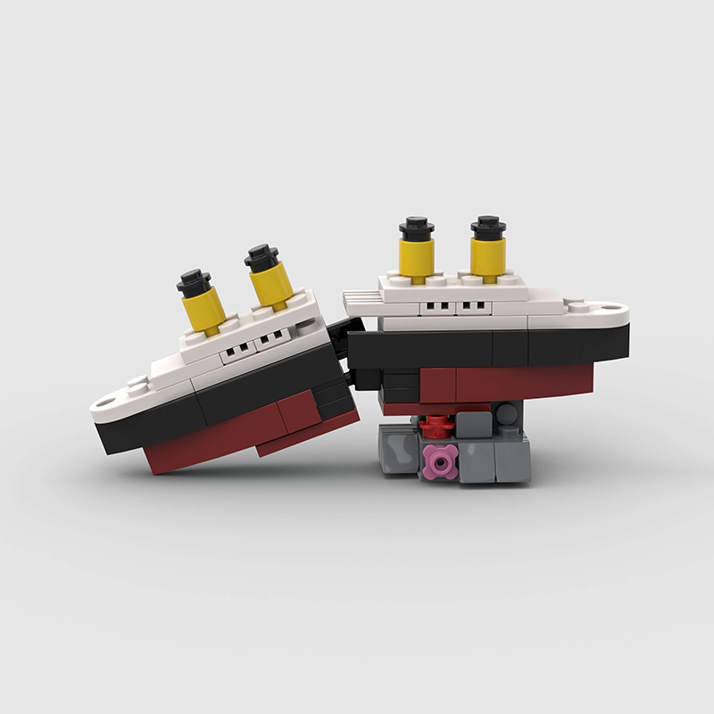 Tech Diving Accessories - Mini RMS Titanic Sank Schiff Modell