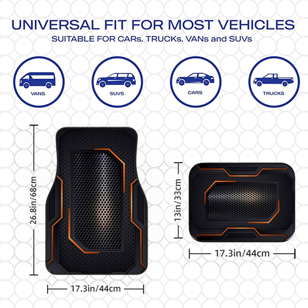 4-teiliger Universeller Auto-F – Universal Tech Accessories Bewertung und Preis