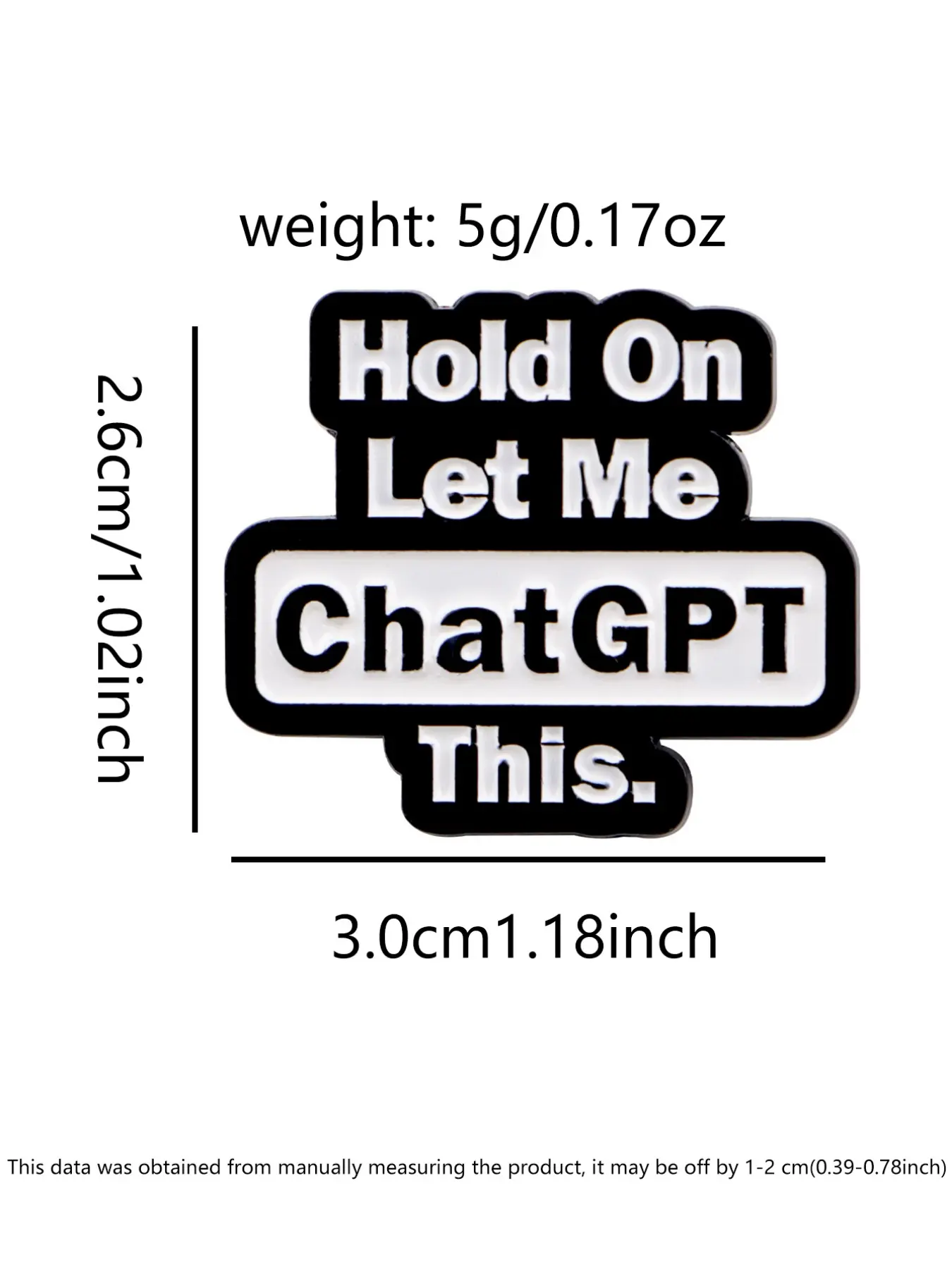 Chatgpt Emaille-Pin Emblem Log – Tech Accessories Logo Design Bewertung und Preis