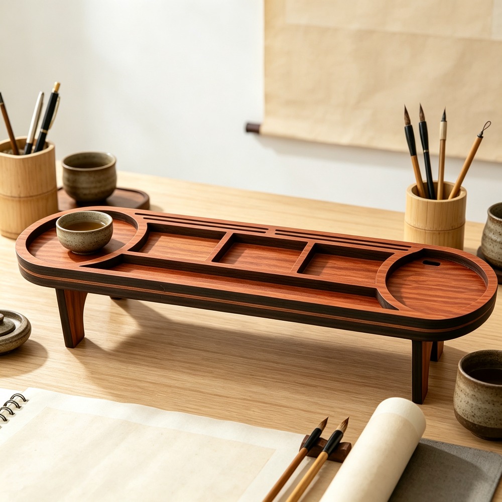 Hölzerner Schreibtisch-Organiz – Tech Accessories For Office Bewertung und Preis